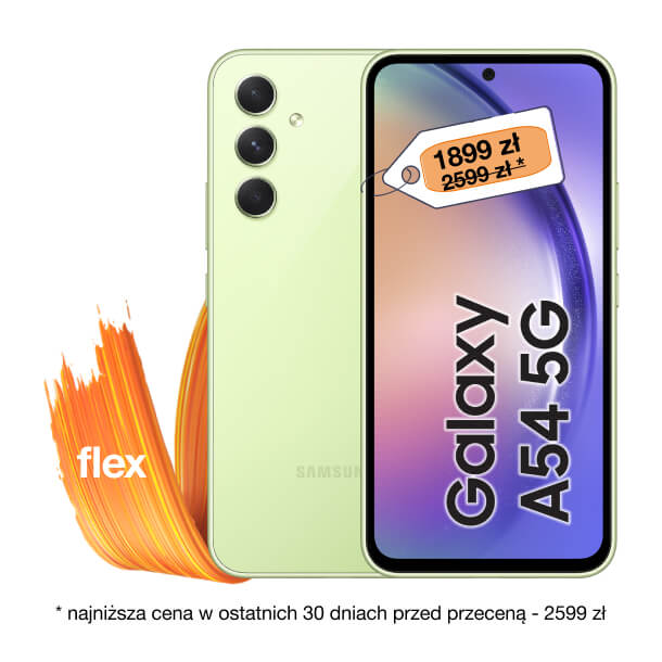 Samsung Galaxy A54 128GB w wyjątkowej cenie!