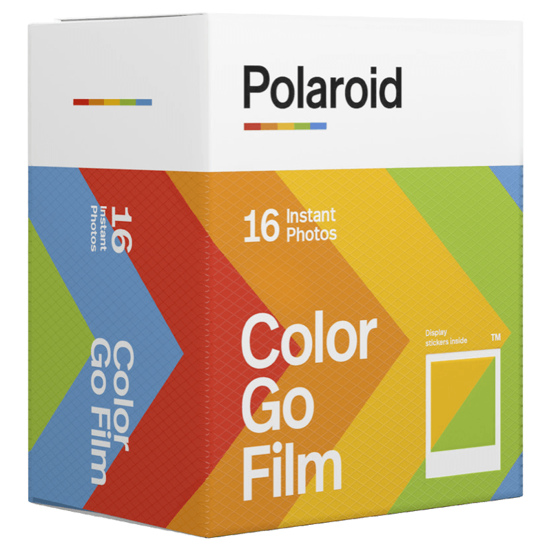 Wkłady kolorowe Polaroid Color GO Film z białą ramką 16 szt