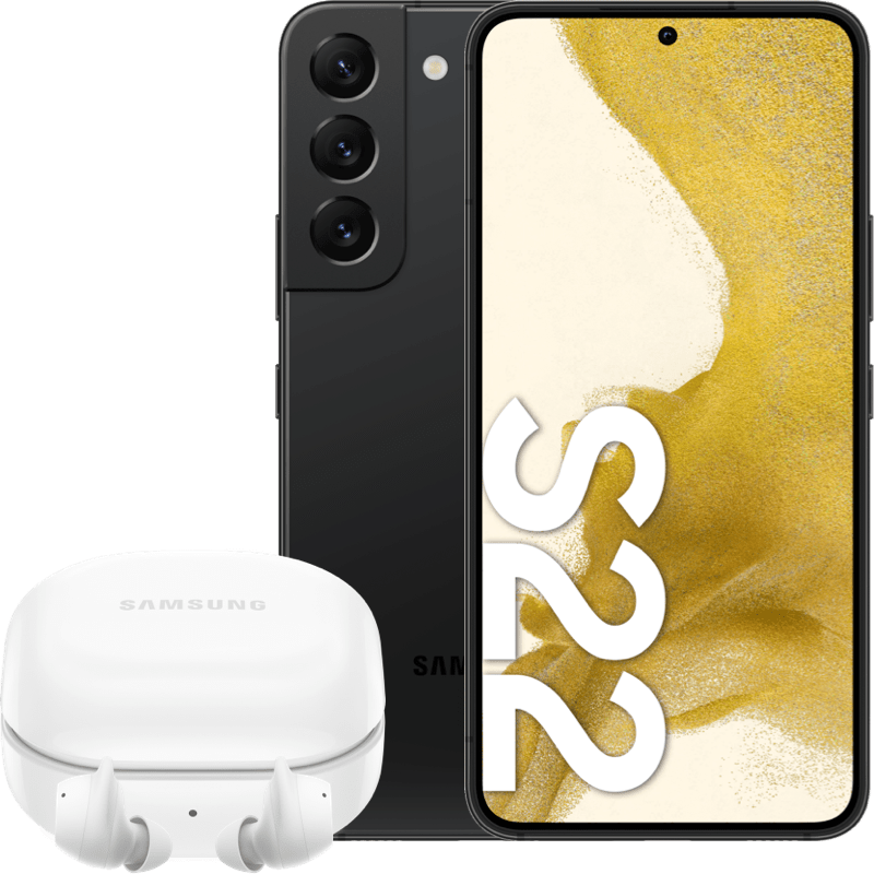 samsung-galaxy-s22-black-buds-