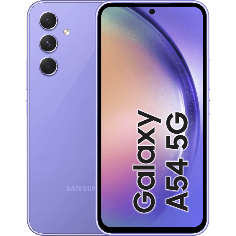 Samsung Galaxy A54 5G 128GB fioletowy front