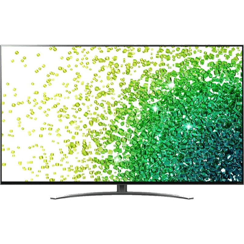 LG 50" NanoCell 4K 2021 AI TV 50NANO86 czarny front