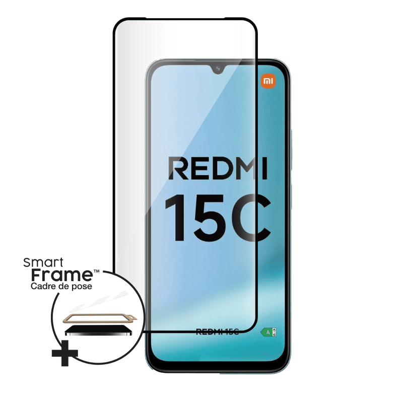 Szkło ochronne z Smart Frame Xiaomi Redmi 15C BB front 1