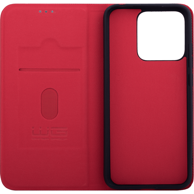 WG Flipbook Duet Xiaomi Redmi 10C czerwony front