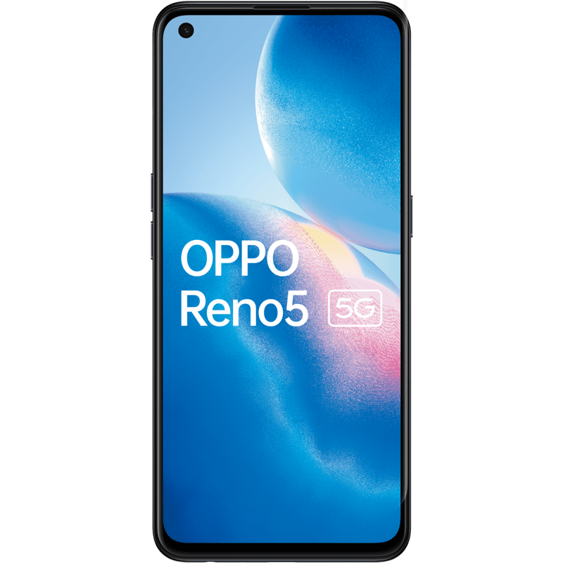 OPPO Reno5 5G czarny front