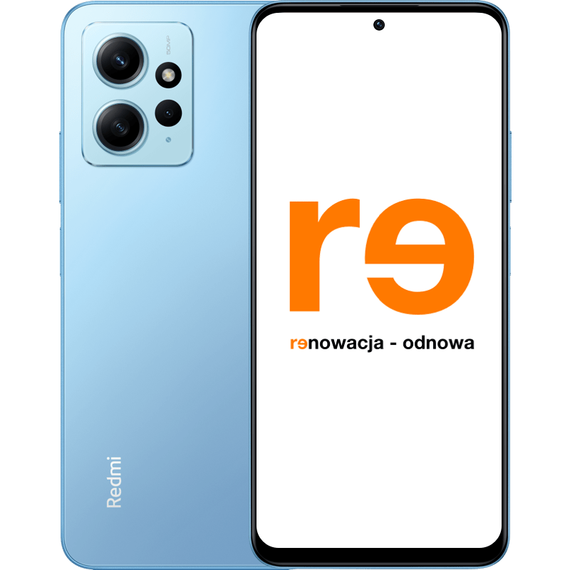 Xiaomi Redmi Note 12 4/128 GB niebieski - odnowiony