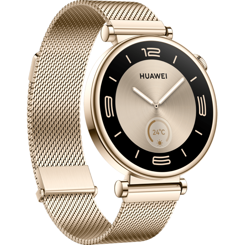 Huawei Watch GT 4 41mm Elegant zloty front prawy obrot