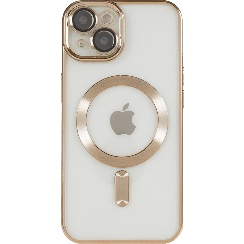 Etui WG Magic Eye Magnet iPhone 15 Plus, wariant złoty