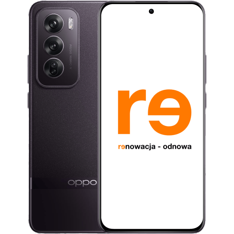 OPPO Reno12 Pro 5G 12/512 GB DS - outlet czarny front