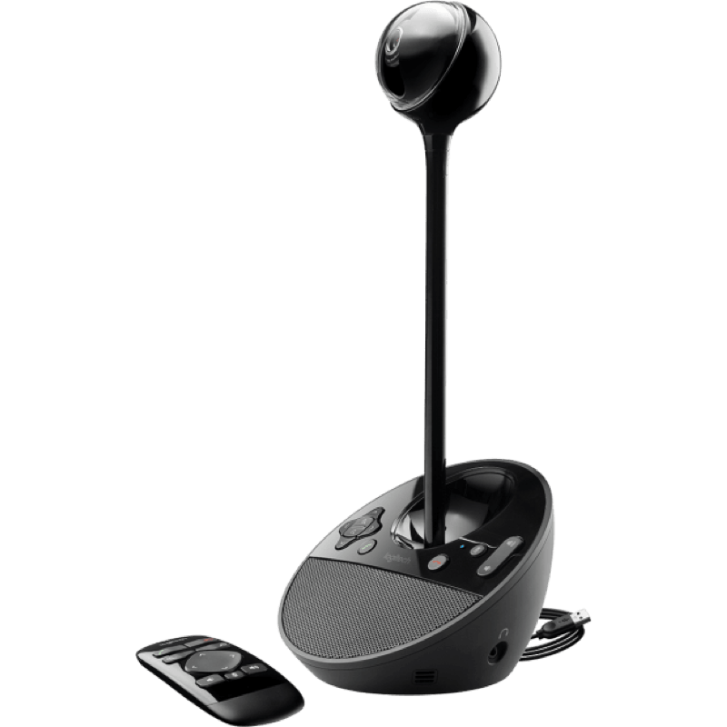 Logitech BCC950 ConferenceCam czarna front lewy obrot