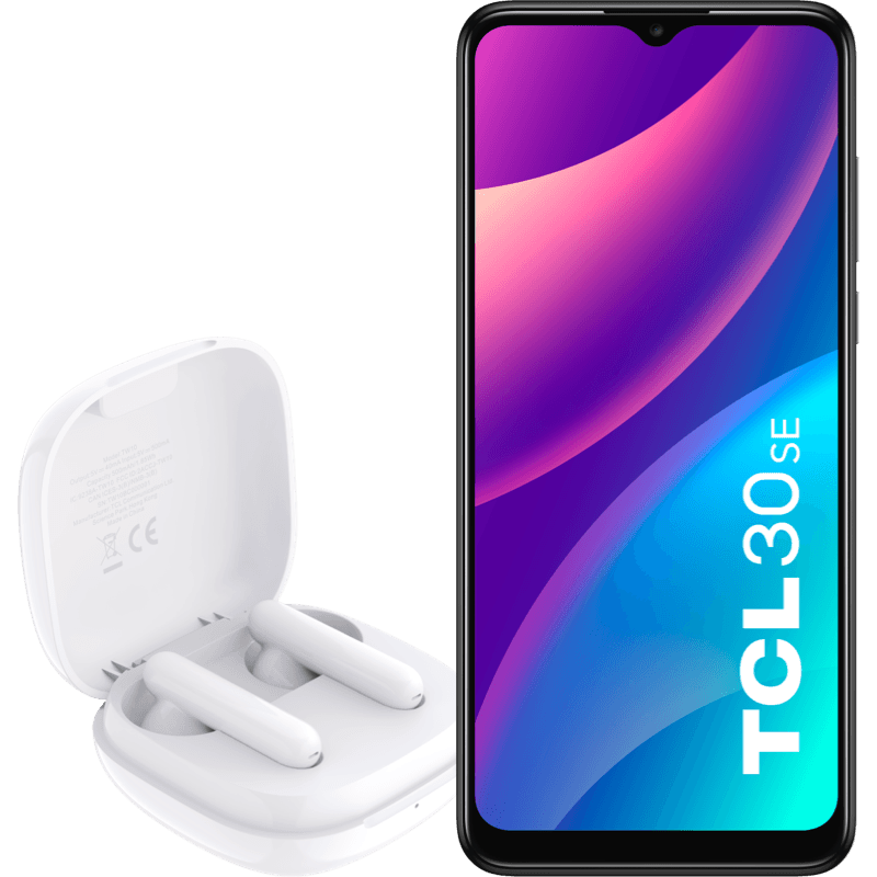 Zestaw TCL 30 SE + Słuchawki Bluetooth TCL MoveAudio S150 Szary
