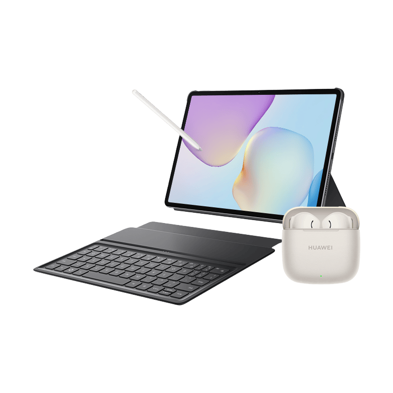 Tablet Huawei MatePad 11.5 PaperMatte + rysik + klawiatura + słuchawki Freebuds SE3 szary