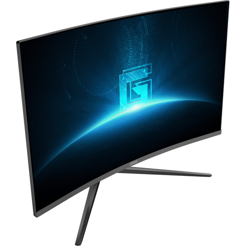 Monitor MSI G32CQ5P 31,5″ Zakrzywiony czarny front prawy obrót