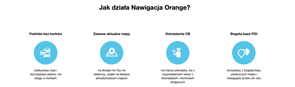 nawigacja orange