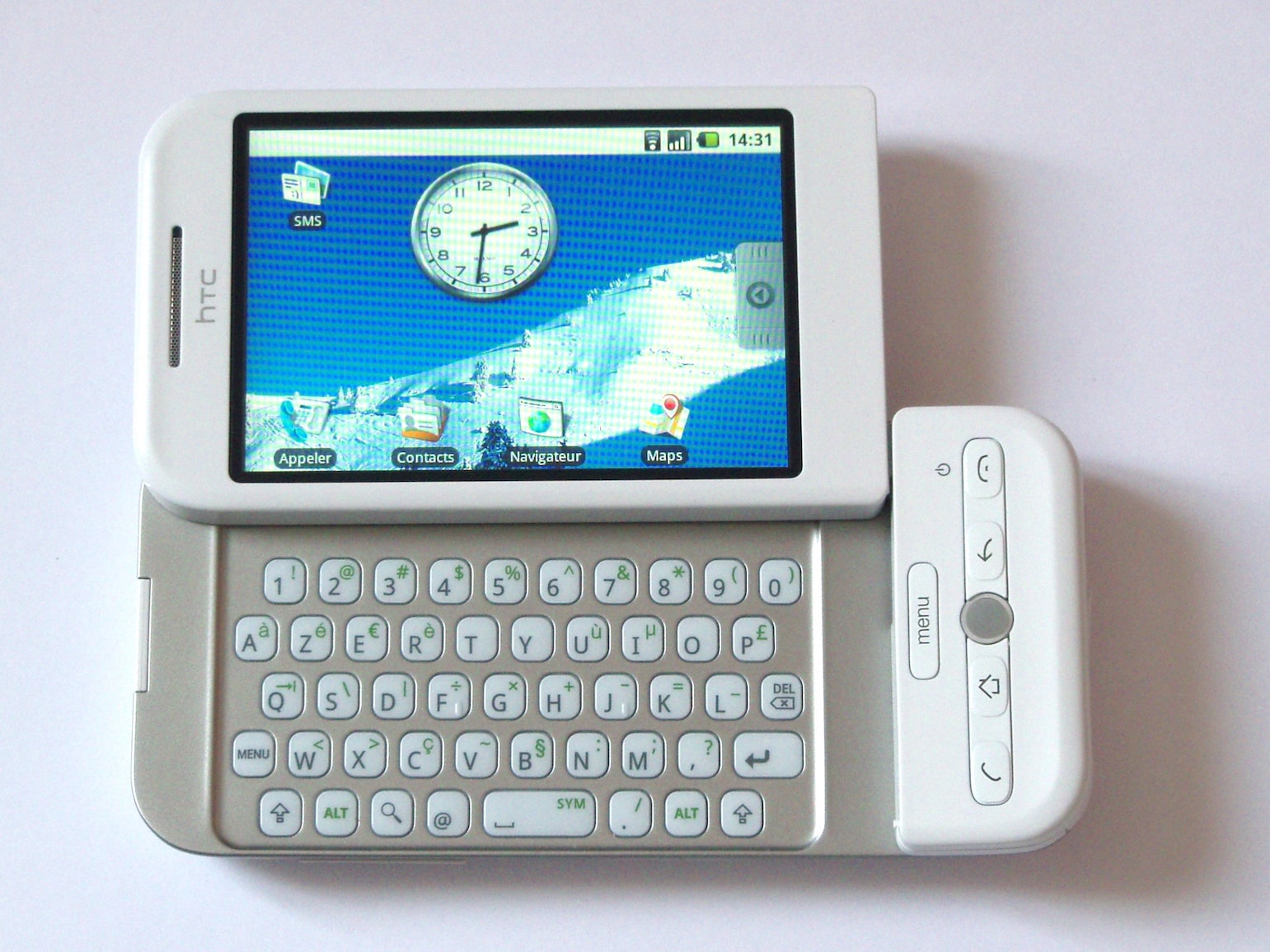 Pierwszy telefon z Androidem HTC Dream