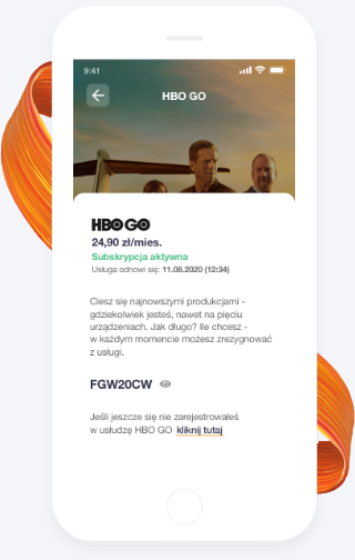 aktywacja HBO GO w aplikacji Orange Flex