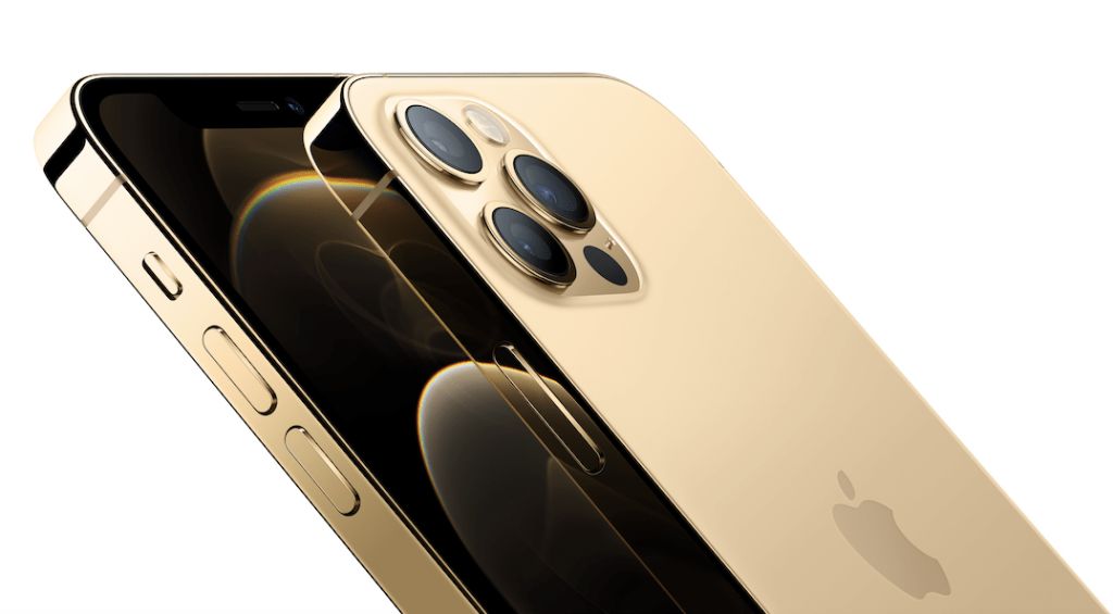 Złoty iPhone 12
