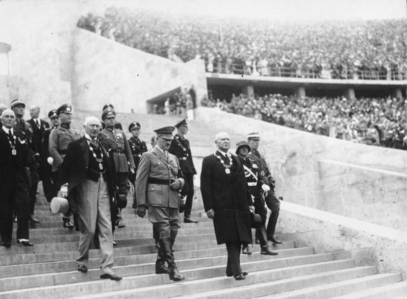 ceremonia otwarcia igrzysk w 1936 roku