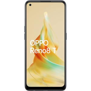 Widok na cienki telefon - OPPO Reno8 T 4G