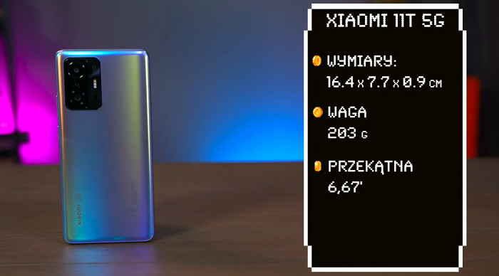 specyfikacja Xiaomi 11T