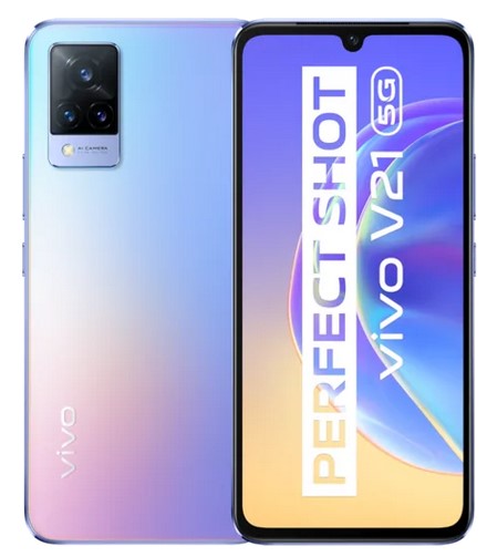 Smartfon vivo z przodu i tyłu