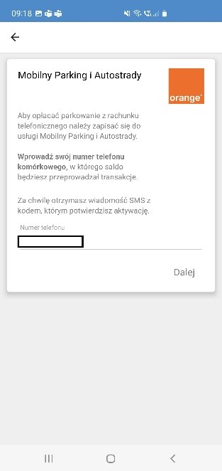 Mobilny parking i autostrady