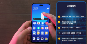 Specyfikacja ekranu w Xiaomi 13 Lite 