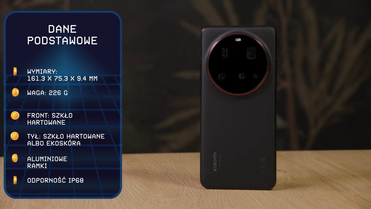 specyfikacja xiaomi 15 ultra