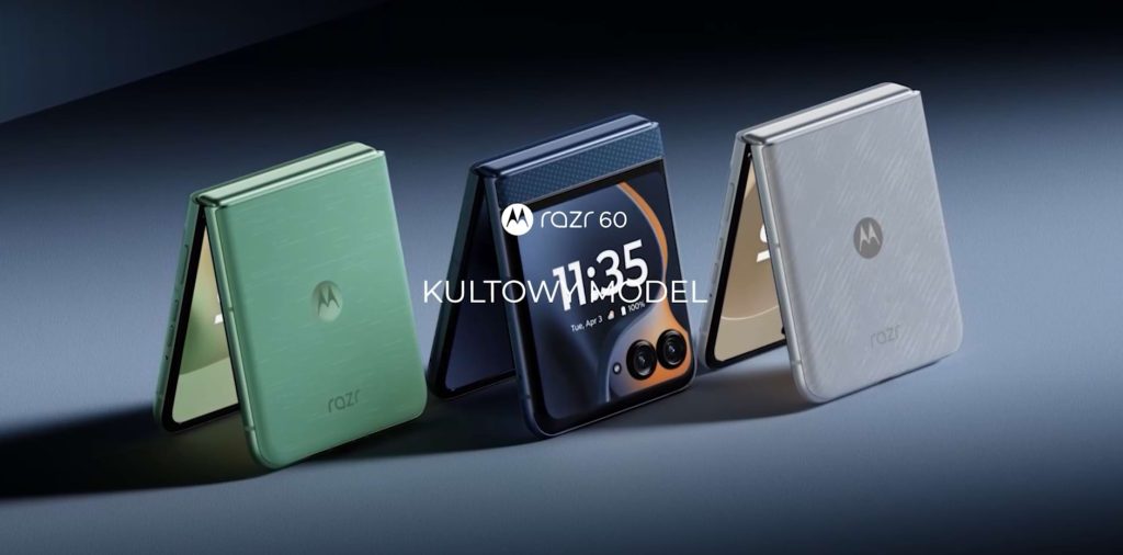 Kolory Motorola Razr 60 5G powstały we współpracy z firmą Pantone.