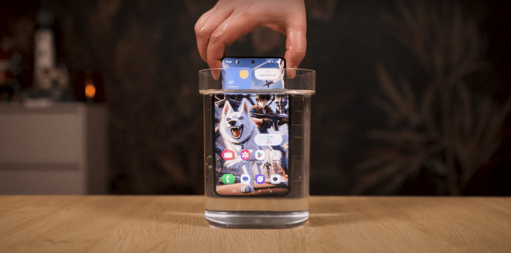 Wodoodporność Samsung Galaxy S25 Edge jest potwierdzona certyfikatami.