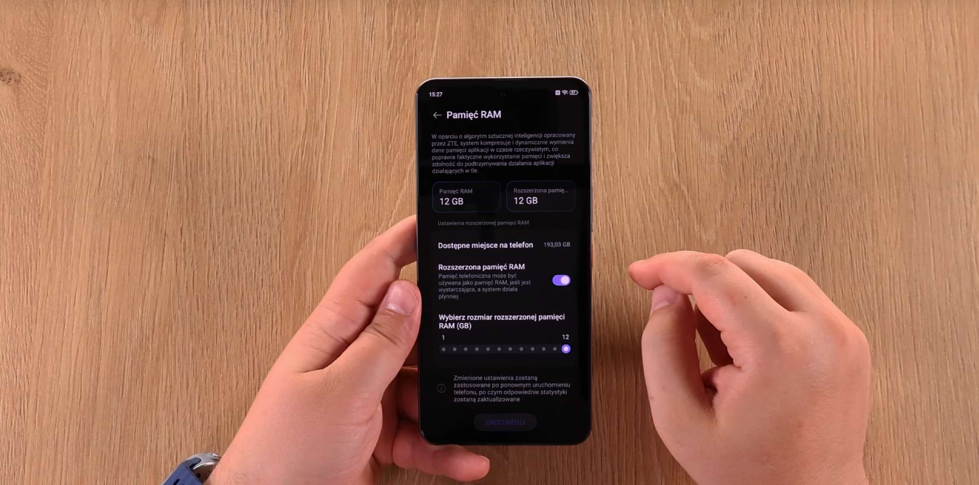Wydajność i pamięć RAM w Nubia Neo 3 GT stoją na wysokim poziomie.