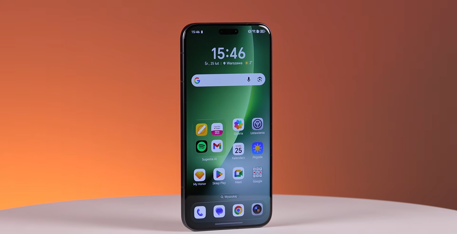 Ekran smartfona Honor Magic 8 Pro