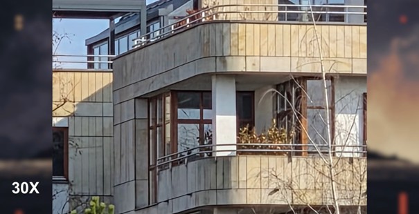 zdjęcie w przybliżeniu 30x wykonane przez Samsung Galaxy S26