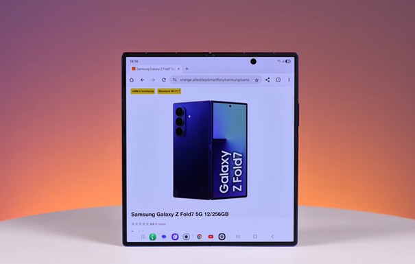 Rozkładany smartfon Samsung Galaxy Z Fold 7