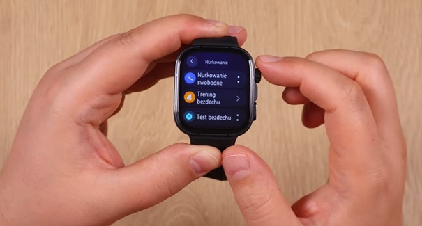 Funkcje nurkowanie w Huawei Watch Fit 5 Pro